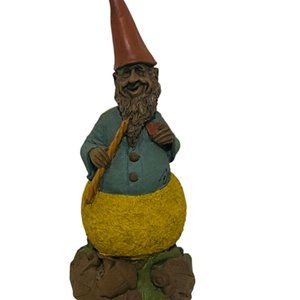 Tom Clark Gnome Figurine sculpture signed elf Cairn Mac tennis ball virgo candle